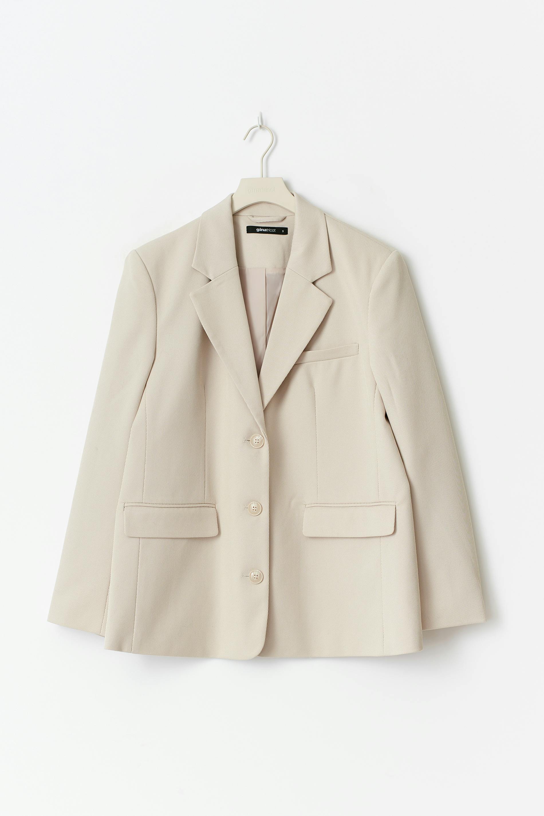 Twill blazer