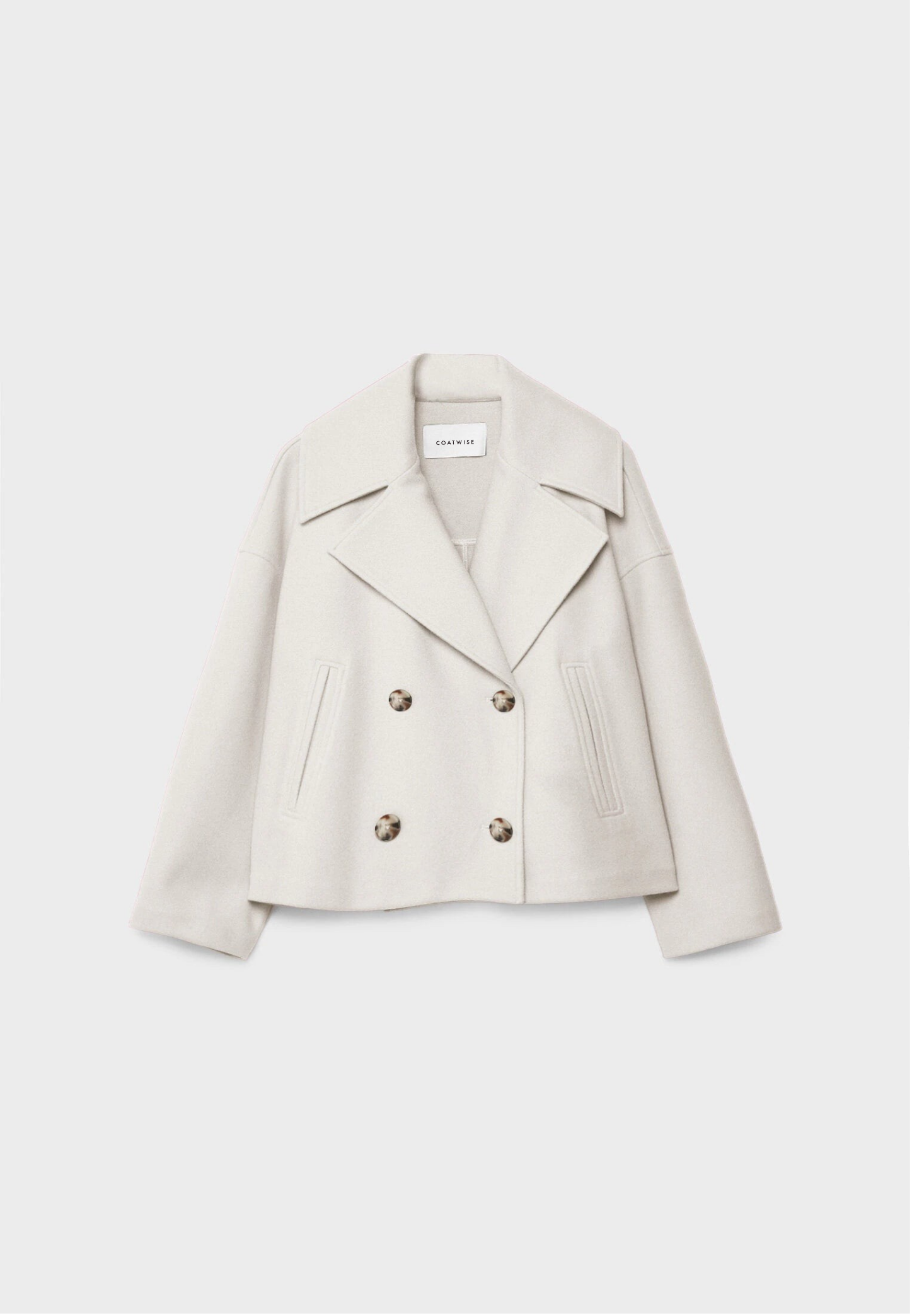 Peacoat felt jacket
