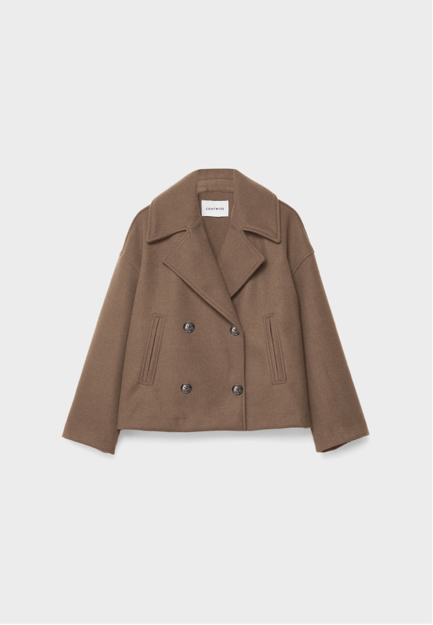 Peacoat felt jacket