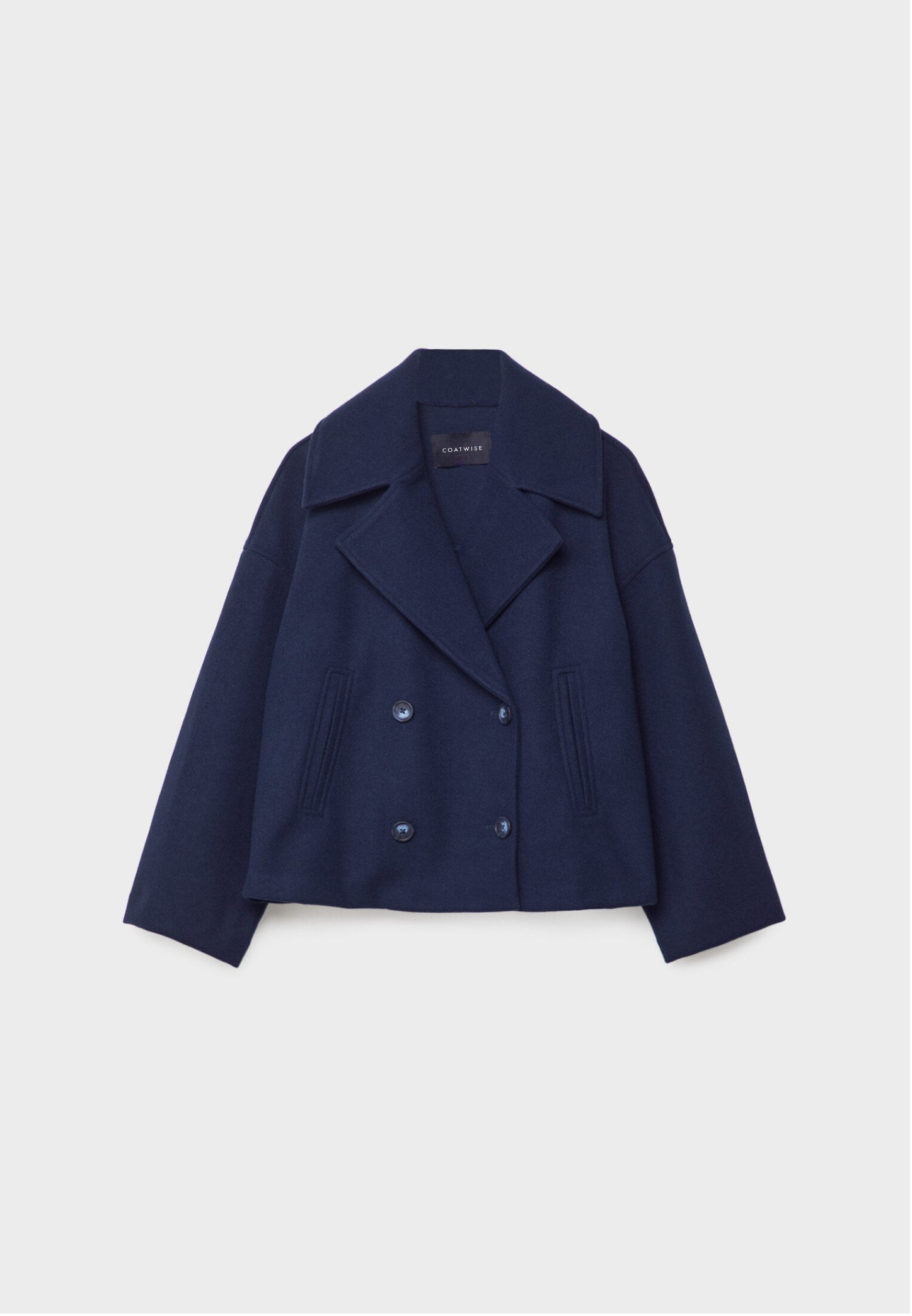 Peacoat felt jacket