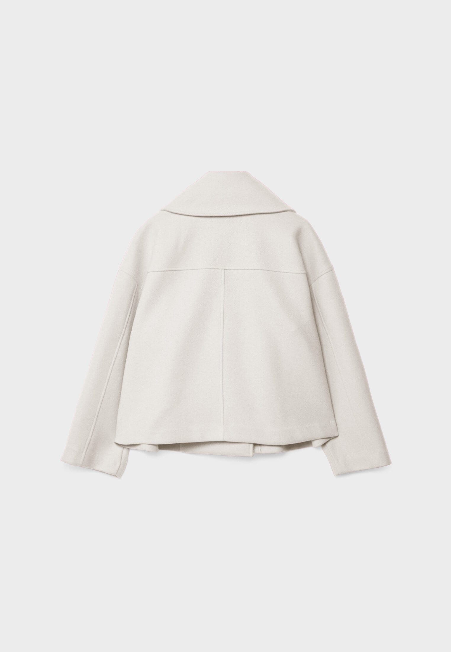 Peacoat felt jacket
